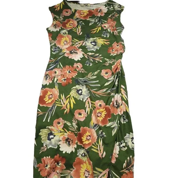 Verse | Dresses | Stitch Fix Verse Usa Womens L Dress Sheath Shift Cinched Waist Green Floral | Poshmark Verse | Dresses | Stitch Fix Verse Usa Womens L Dress Sheath Shift Cinched Waist Green Floral | Poshmark